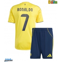 Al-Nassr Cristiano Ronaldo #7 Hjemmedraktsett Barn 2025-26 Kortermet (+ Korte bukser)